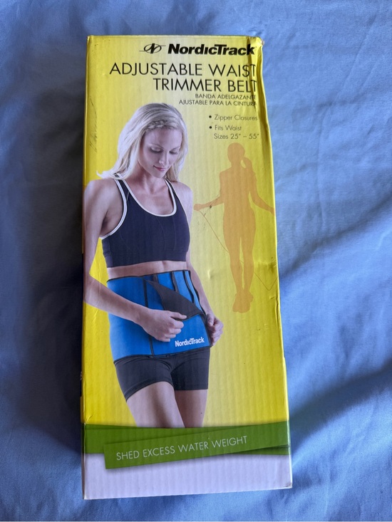 norditrack Accessories - Blue Adjustable Waist Trimmer Belt